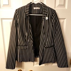 (L) Ricki's Pinstripe Blazer